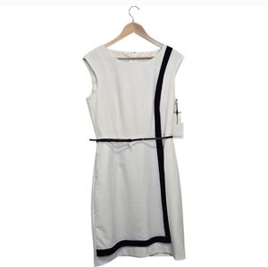 Calvin Klein Dress With Belt New
